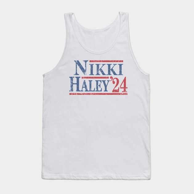 Nikki Haley 24 Tank Top by Etopix